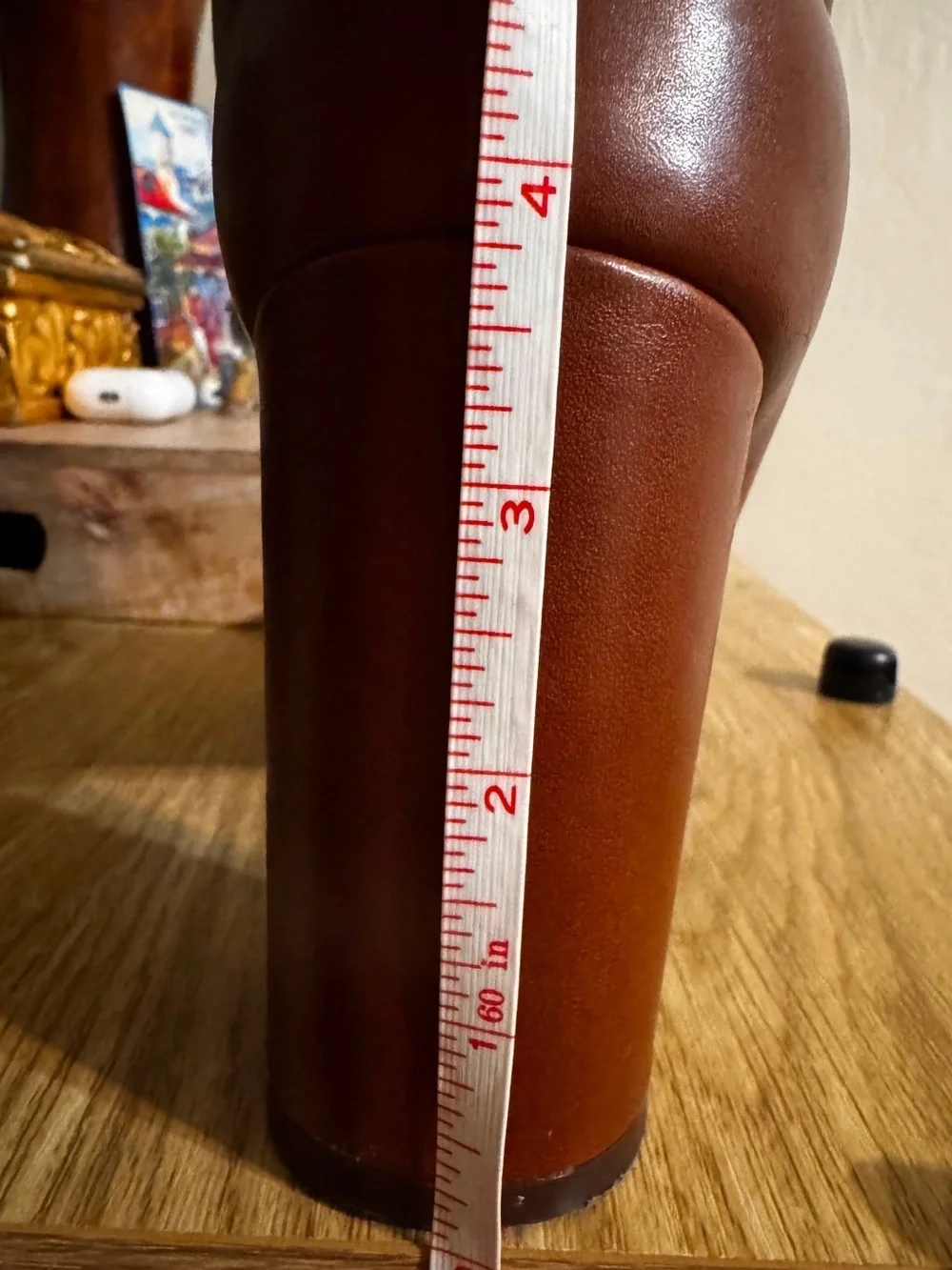 Steve Madden Cognac Over-the-Knee Leather Boots